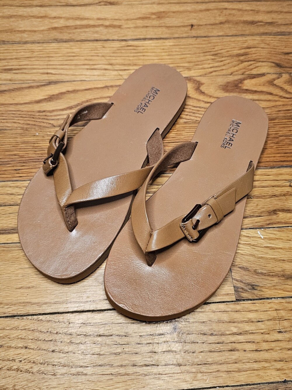 Michael Kors Leather Sandals